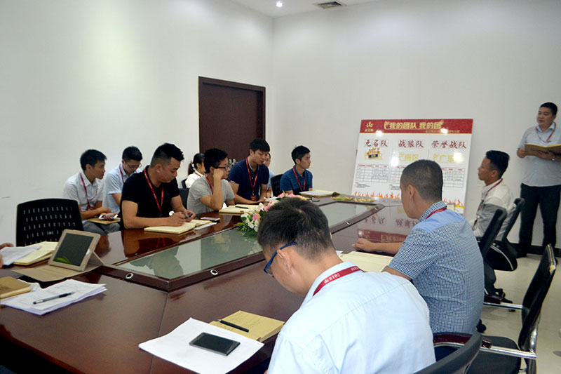 我的团队我的团——南宫娱乐销售团队9月ＰＫ效果