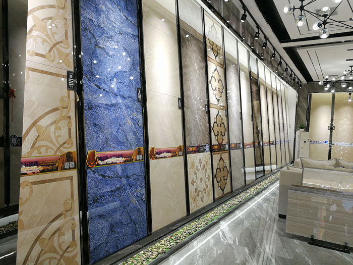 【实景案例】陶瓷一线品牌南宫娱乐瓷砖重庆垫江200方专卖店鉴赏